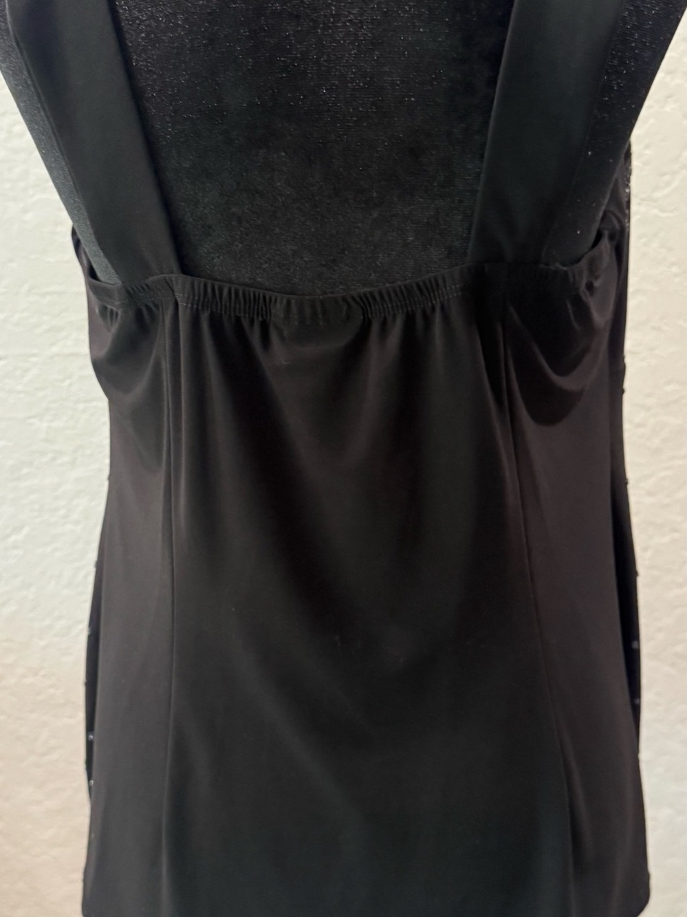 Embellished Black Camisole, Like New size PL - Picture 4 of 4